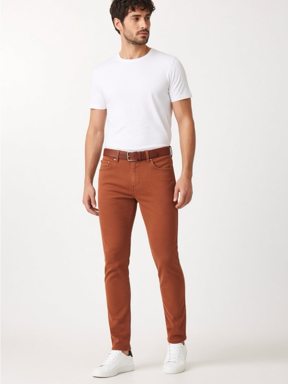 AG Adriano Goleschmied Men’s The Tellis Terracotta Slim Jean NWOT 32x33